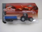  Traktor Massey Ferguson 8737 s vlekem Majorette Farm set 7430 
